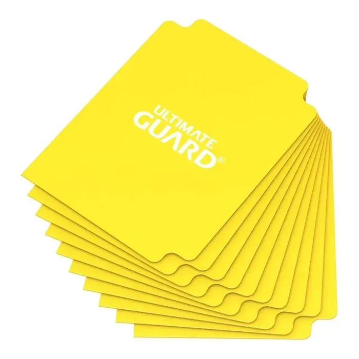 Ultimate Guard Card Dividers Tarjetas Separadoras para Cartas Tamaño Estándar Amarillo (10)