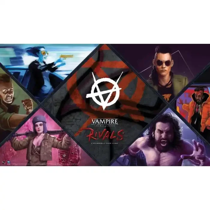 Vampire Rivals Brujah Clan Playmat