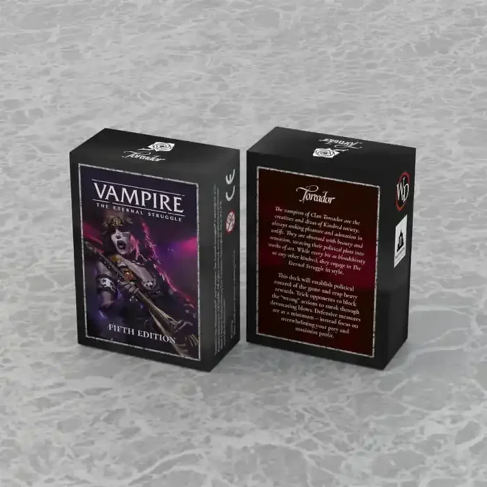 Vampire TES 5th Ed Toreador Deck