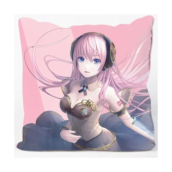 Vocaloid pillowcase Megurine Luka 50 x 50 cm