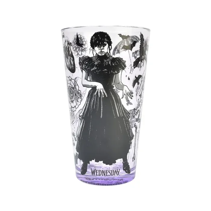 Wednesday drinking glass Wednesday