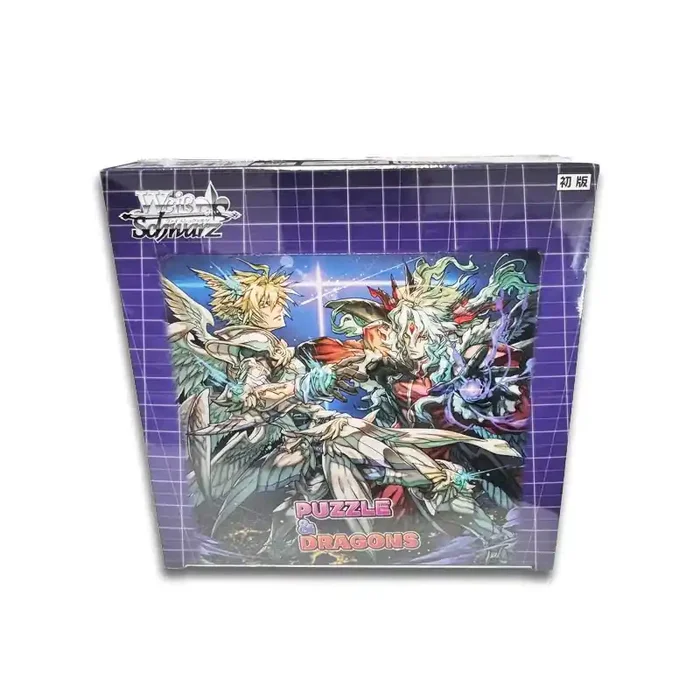 Weiss Schwarz TCG Puzzle & Dragons Display 16 Boosters 9 Cards